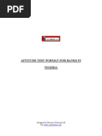 Download Aptitude Test Format for Banks by corperSHUN SN25422705 doc pdf