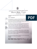 Decreto de Alcaldía 01-2015 - Embanderamiento