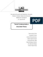 Teoría Fundamentada (enfoque de investigación cualitativa)