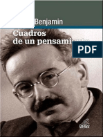 Benjamin, Walter Cuadros de Un Pensamiento