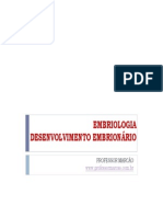 Embriologia -Desenvolvimento Embriolgico Modo de Compatibilidade (1)