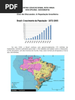 Material Apostilado - A População Brasileira - 6 Série