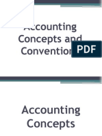 Accounting Concepts and Conventions