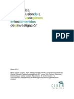 Guía práctica paralainclusióndela perspectivadegénero en los contenidos de la investigación