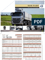 VOLVO FH 6x4t - Especificações técnicas