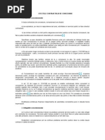 Efectele Contractului de Concesiune