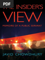 Download The Insiders View - Memoirs of a Public Servant - Javid Chowdhury by prabhat SN254269020 doc pdf