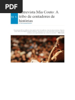 Mia Couto a Tribo de Contadores de Histórias