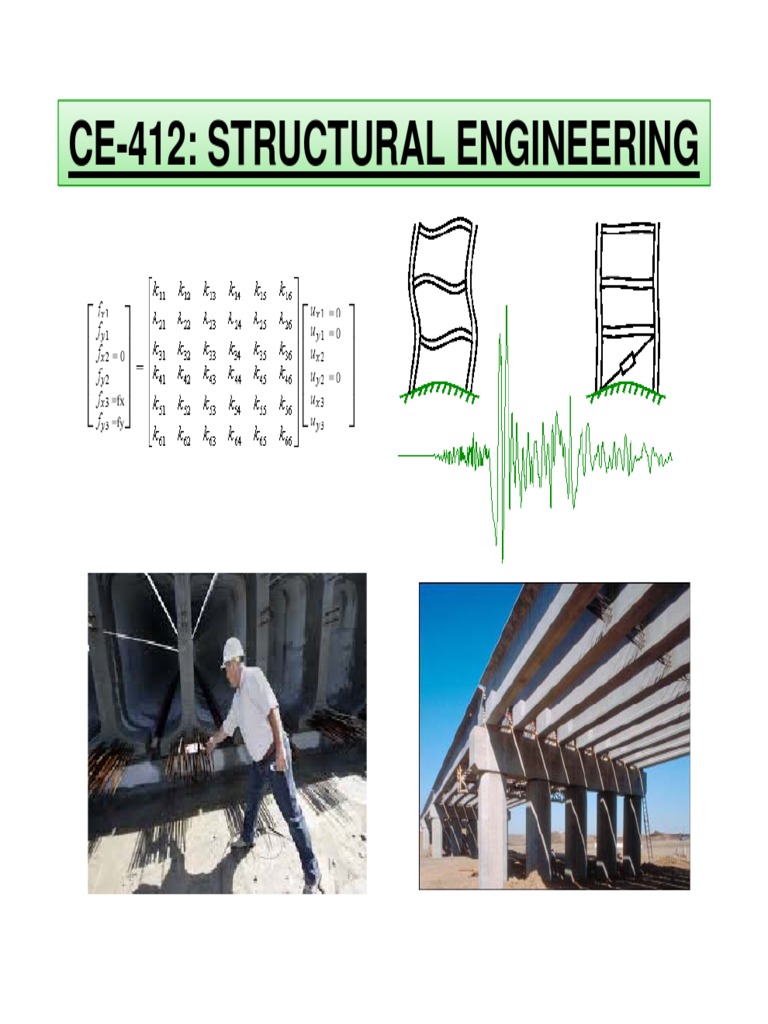 Structural Engineering and Dynamics Guide | PDF | Equations | Nonlinear ...