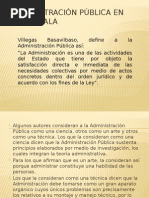 Administración Pública en Guatemala