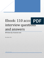 Ebook 110 Accounting Interview Questions Answers