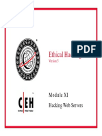 CEH v5 Module 11 Hacking Webservers PDF