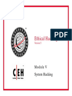 CEH v5 Module 05 System Hacking PDF