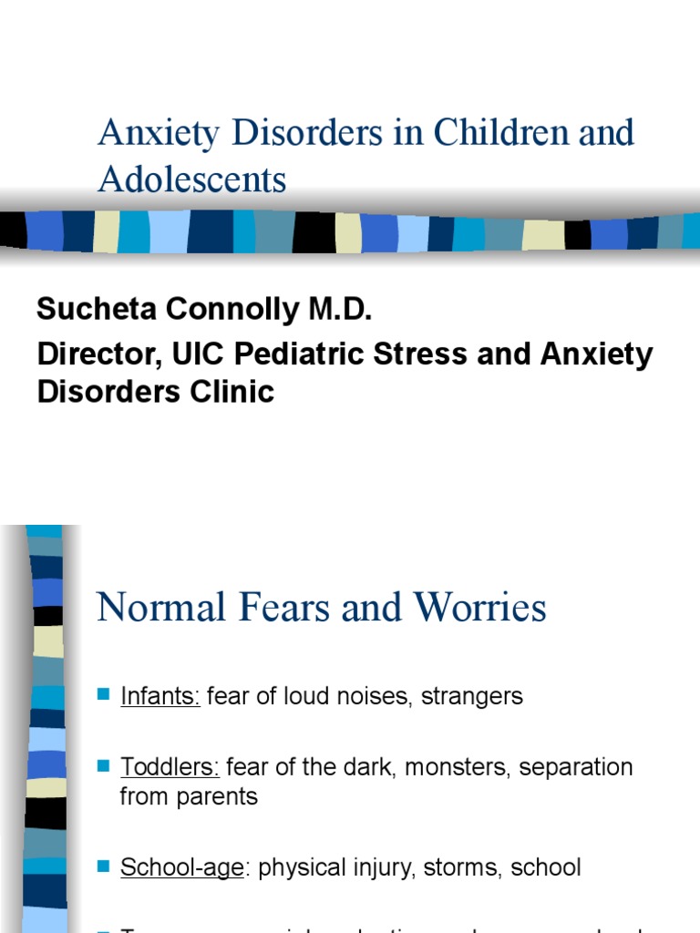 Understanding Childhood Anxiety Disorders | PDF | Anxiety Disorder ...