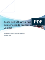 VLSC User Guide French