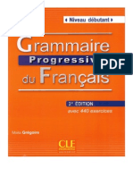 Grammaire Progressive Du Francais Niveau Debutant 2e Edition PDF