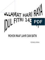 Idul Fitri Posyandu Satwika