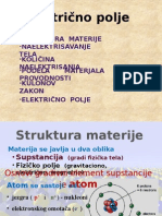 Električno Polje, Kulonova Sila, Prezentacija, 8. Razred, Fizika, Osnovna Skola, Elektrostatika, Naelekrisanje, Struktura Materije, Provodnost, Kolicina Naelektrisanja