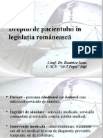 Drepturile Pacientului in Legislatia Romaneasca 2