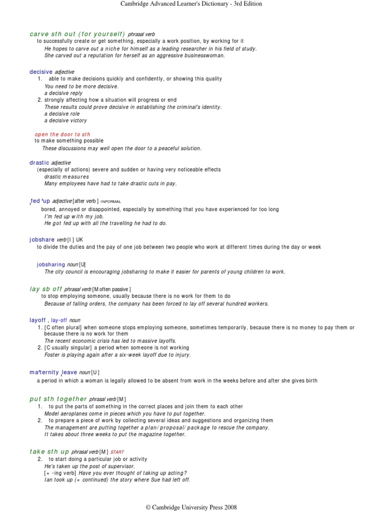 Collocation S Layoff Grammar