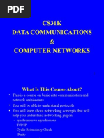 CS31K Data Communications & Computer Networks