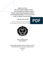 Error Analysis - Stain Salatiga PDF