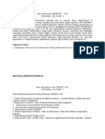 2nd Sem Syllabus Basic Electronics