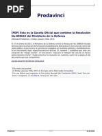 Download Gaceta Oficial Resolucin 8610l  Ministerio de La Defensa by Milagros Mata-Gil SN254294265 doc pdf