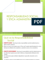 Responsabilidad Social y Etica Administrativa PDF