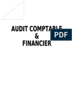 Cours d'audit et finances comptabilité