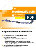 La Regionalizacion