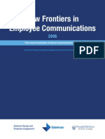 New Frontiers in Employee Communications, Edelman 2006