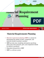 MRP Material Planning System