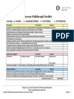 Classroom Walkthrough Checklist: Scoring: 3 Evident 2 Somewhat Evident 1 Not Evident 0 Not Observed