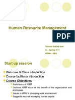 HRM Intro - Session 1