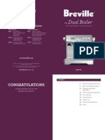 Breville the Dual Boiler Instructions