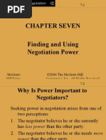 Power - negotiations