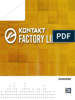 Kontakt Factory Library Documentation English