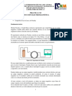 Inducción electromagnética: Comprobación de las leyes de Lenz y Faraday