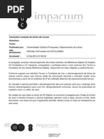 Inscrições Romanas Do Termo de Loures