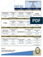 ES Dining Hall Menu - February 2015