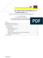 Manage Supply Chain Event Management mySAP SCM 4.1