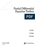 Matlab Pde Solving PDF