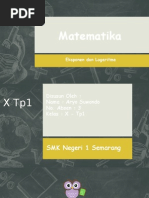 Download Powerpoint Logaritma Dan Eksponen by oyra009 SN254340250 doc pdf