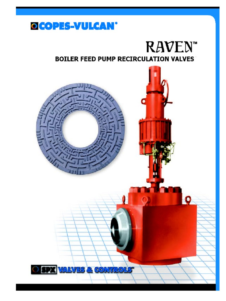 Boiler Feed Pump Recirculation Valves PDF Valve Pump