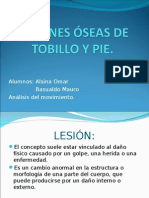  Lesiones Oseas de Tobillo y Pie 