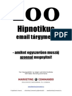 100 Legjobb Email Targymezo