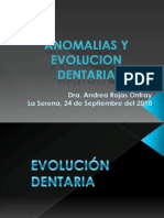 Anomalías dentarias radiográficas