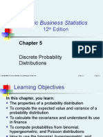 Chapter 5:discrete Probability Distributions