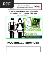Download k to 12 Household Services Learning Module by Joe A Cagas SN254366406 doc pdf